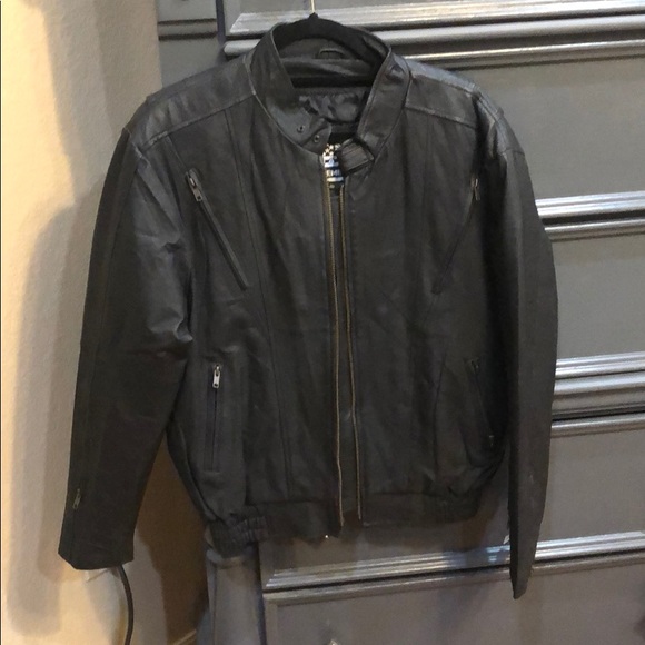 usa extreme biker Jackets & Blazers - Leather biker jacket